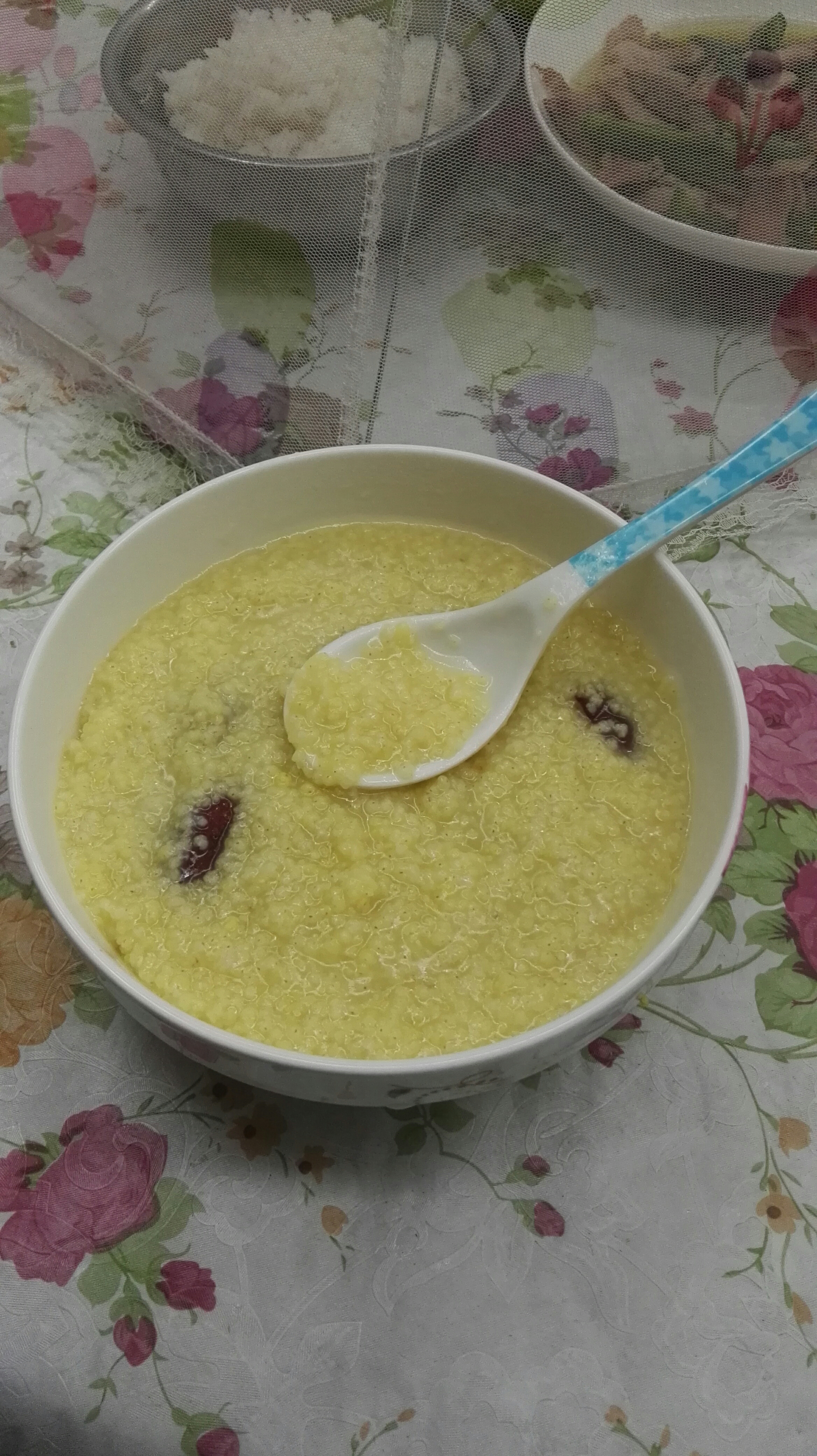 冰糖紅棗小米粥（養生壺）的做法 步骤2