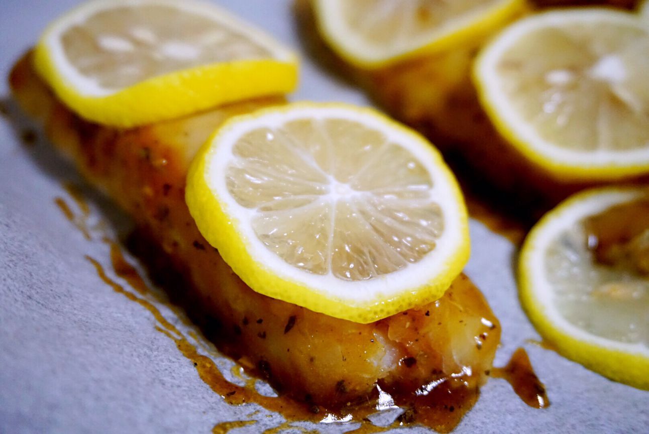 意式香料檸檬烤鱈魚塊的做法 步骤4
