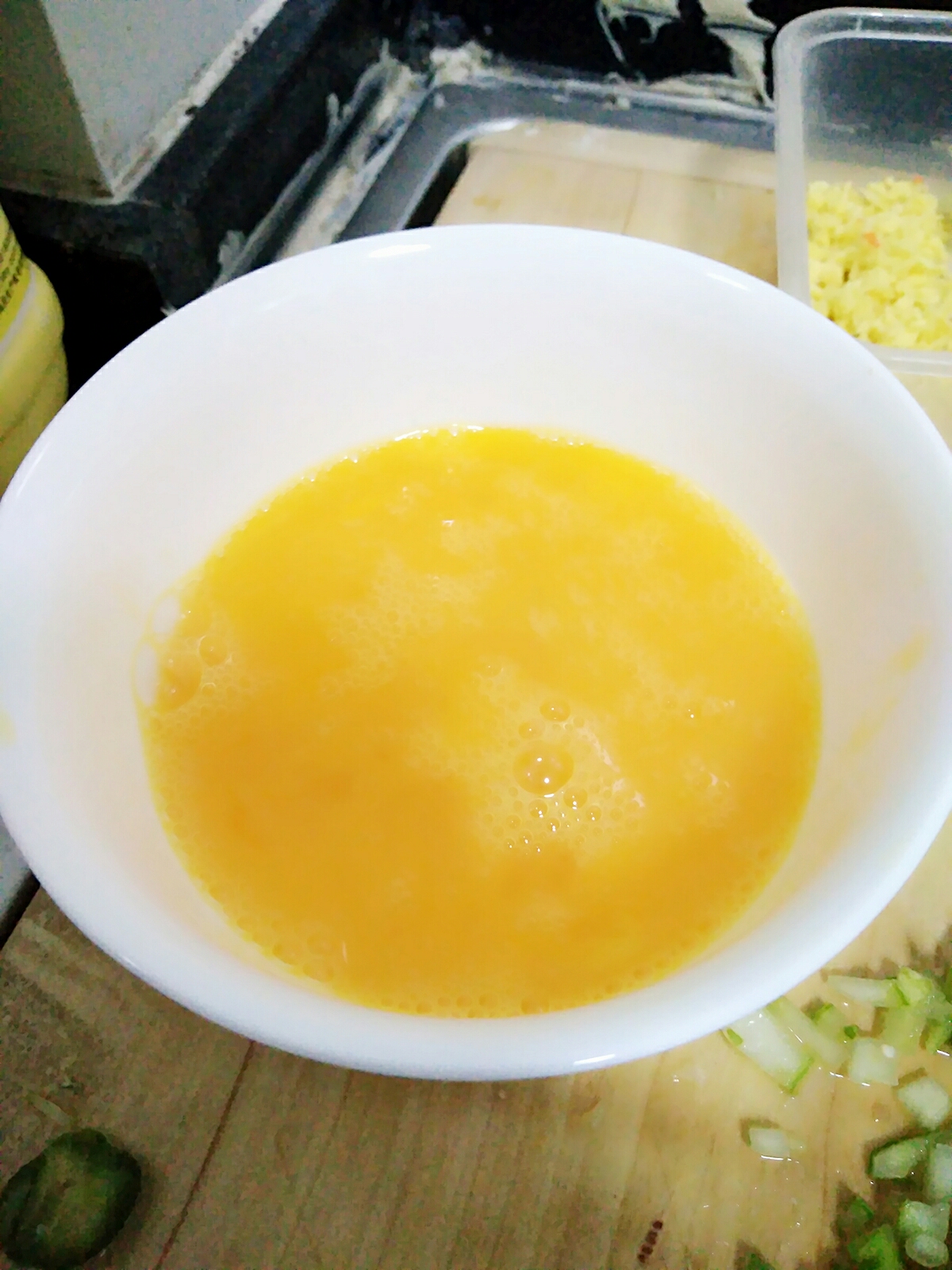 黃瓜雞蛋水餃！做一次就會愛上的清爽！（減肥，養生，營養一起抓）的做法 步骤4