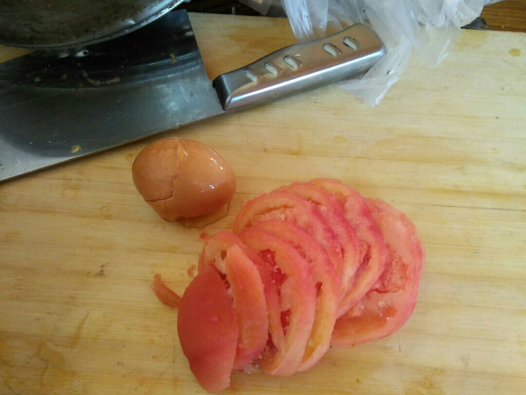 西紅柿雞蛋面的做法 步骤3