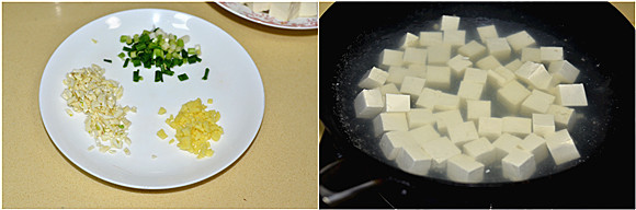 豆腐版的飯遭殃---肉末燒豆腐的做法 步骤1