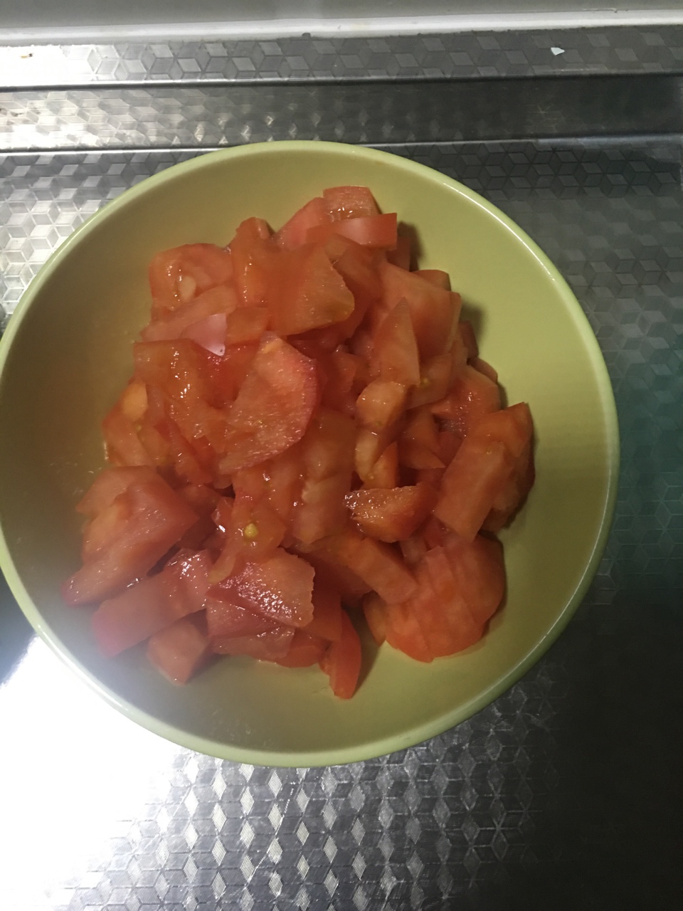西紅柿雞蛋打鹵面的做法 步骤2