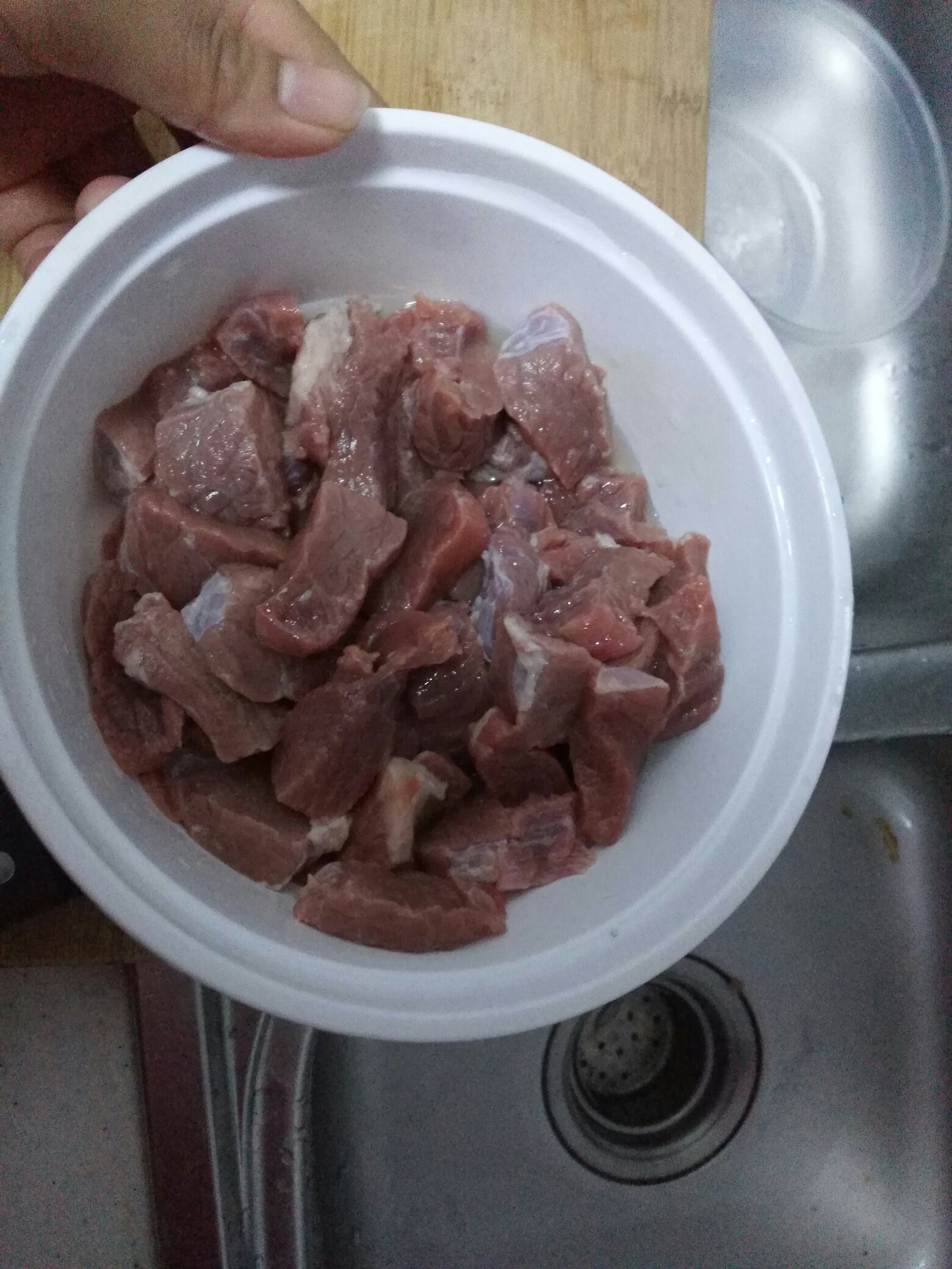 微波爐版牛肉干的做法 步骤1