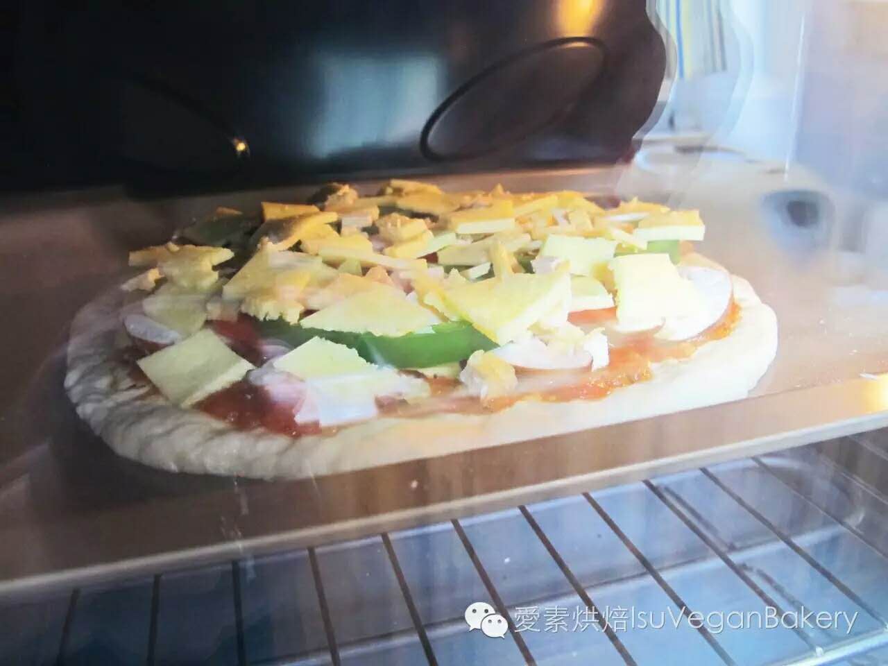 純素披薩【愛素純素烘焙原創食譜】的做法 步骤6