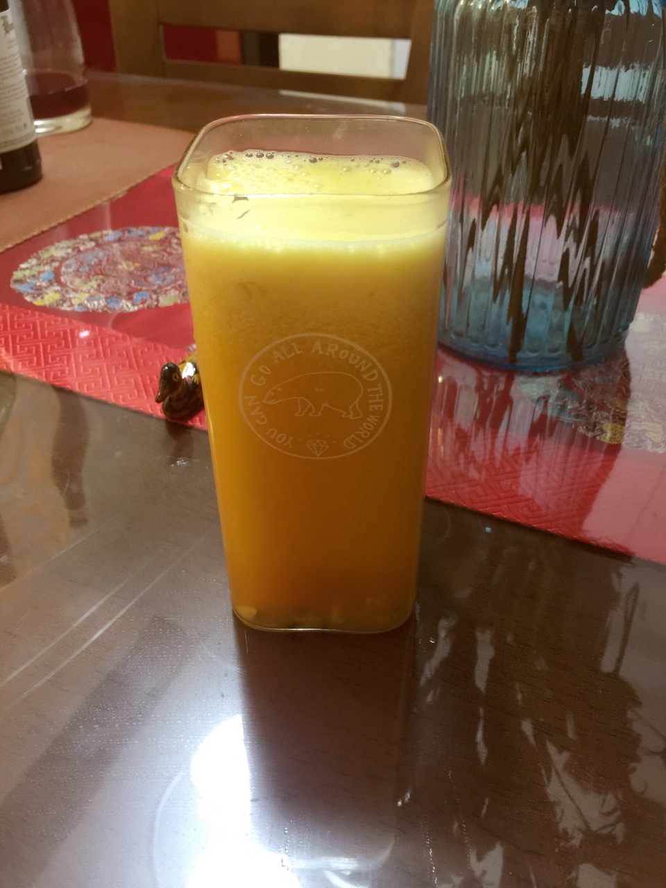血橙百香果汁的做法 步骤1