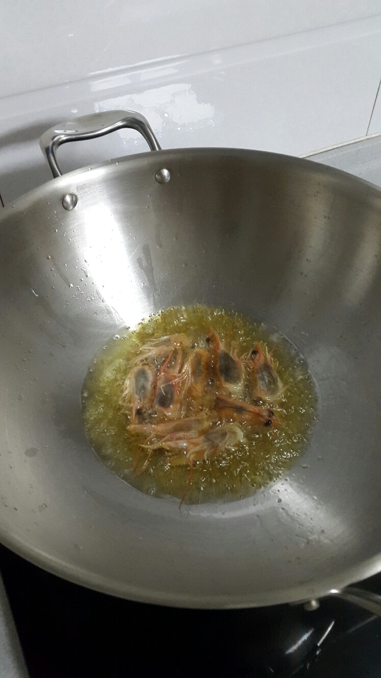 白米蝦粥的做法 步骤4