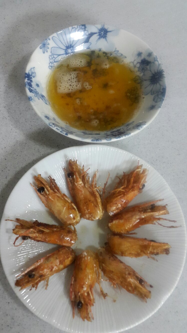 白米蝦粥的做法 步骤5