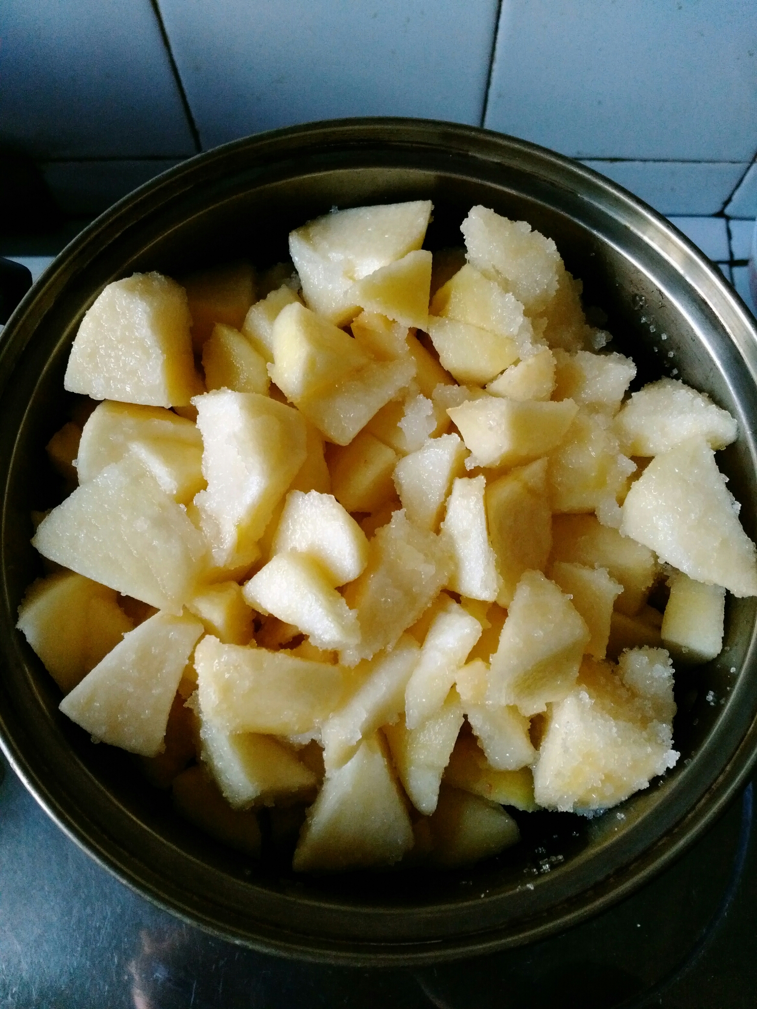 蘋果醬∼有脆脆口感的果醬的做法 步骤2