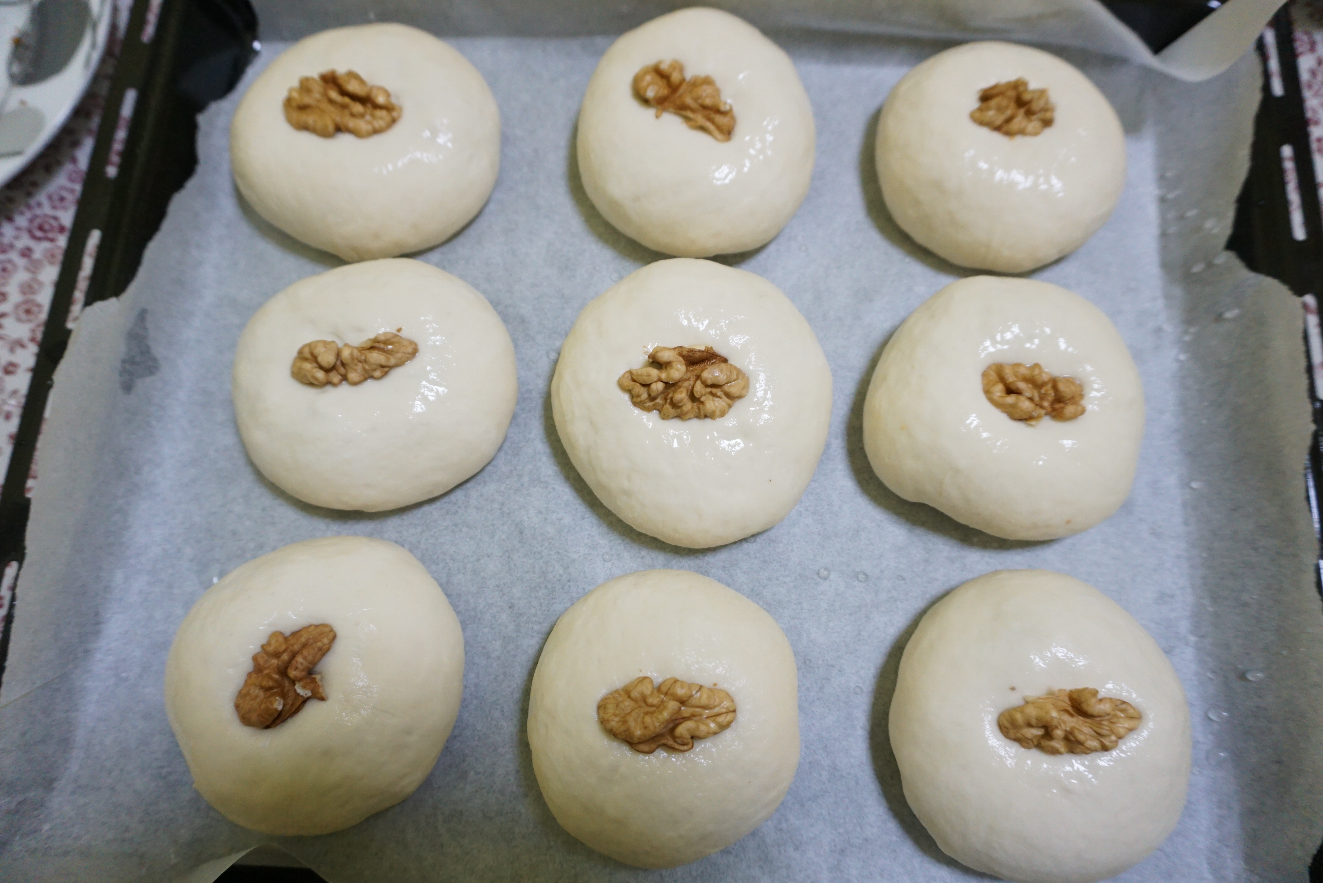 日式芝麻花生黑豆饅頭—姥姥的秘制餡料的做法 步骤11