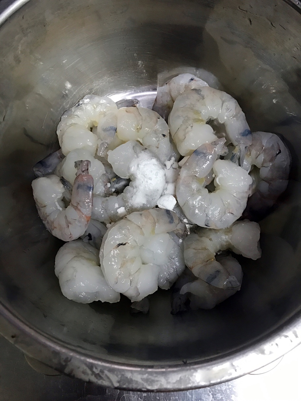 大蝦炒蘆筍的做法 步骤1