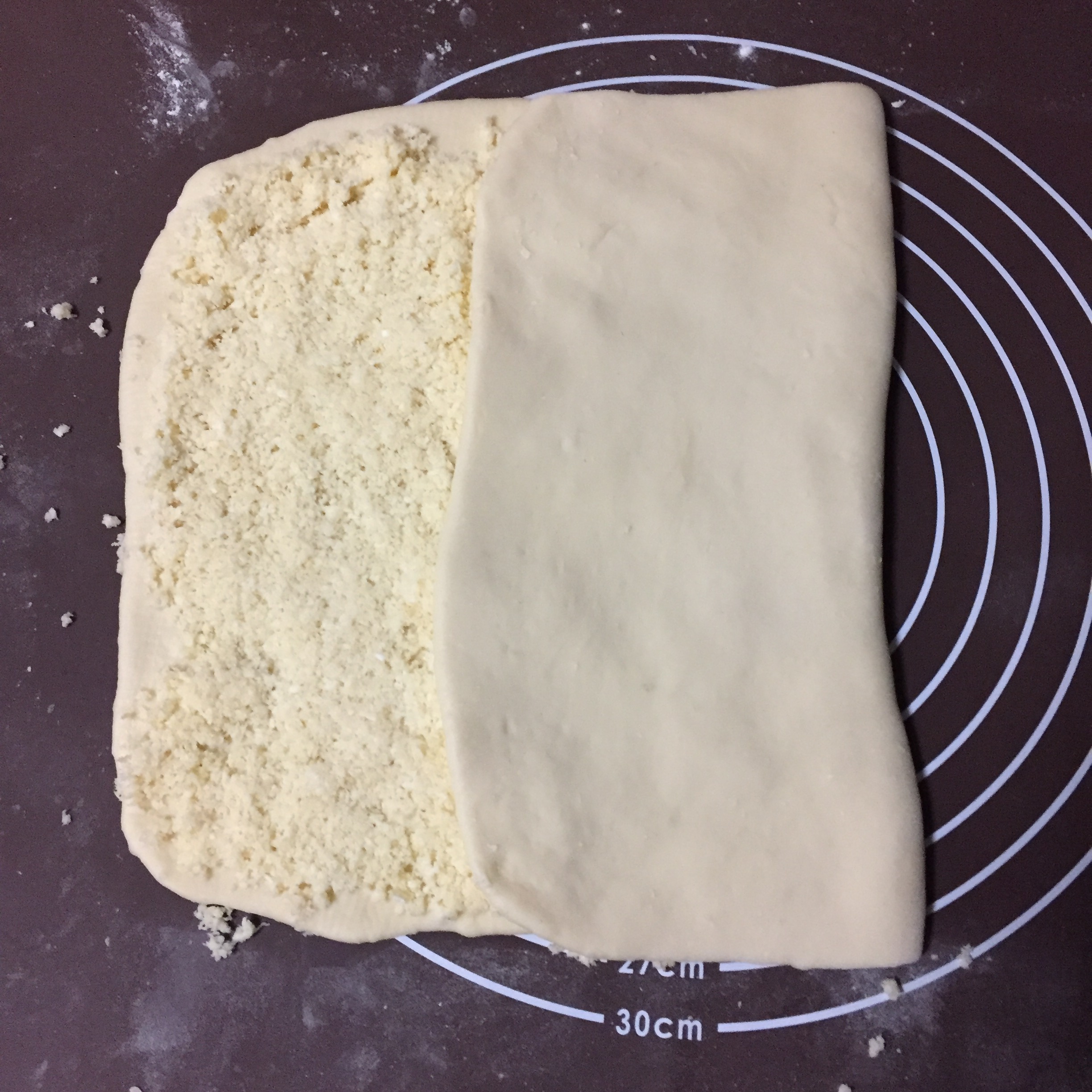 椰蓉面包排（低脂椰蓉餡）的做法 步骤6