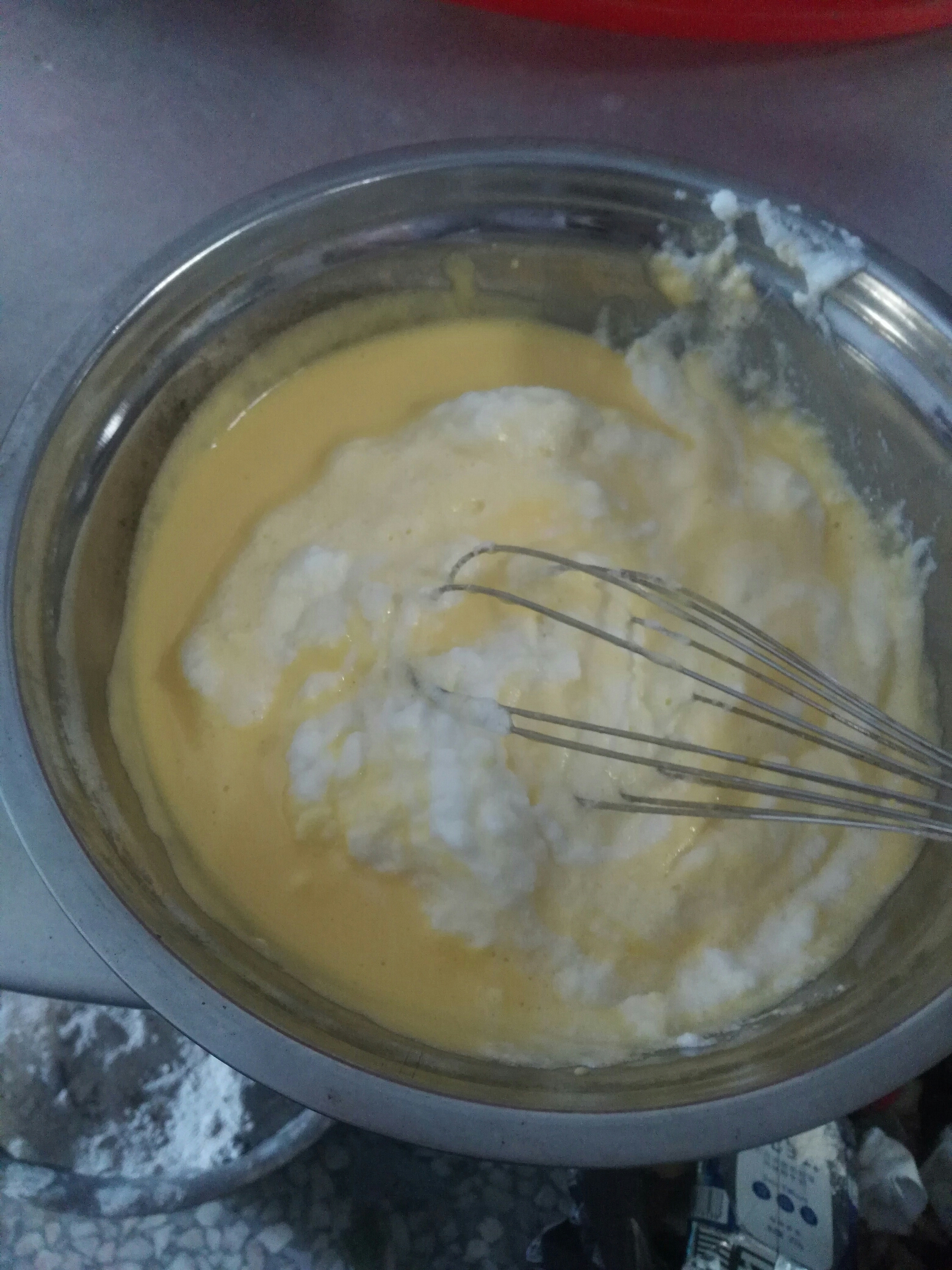 電飯煲酸奶蛋糕的做法 步骤4