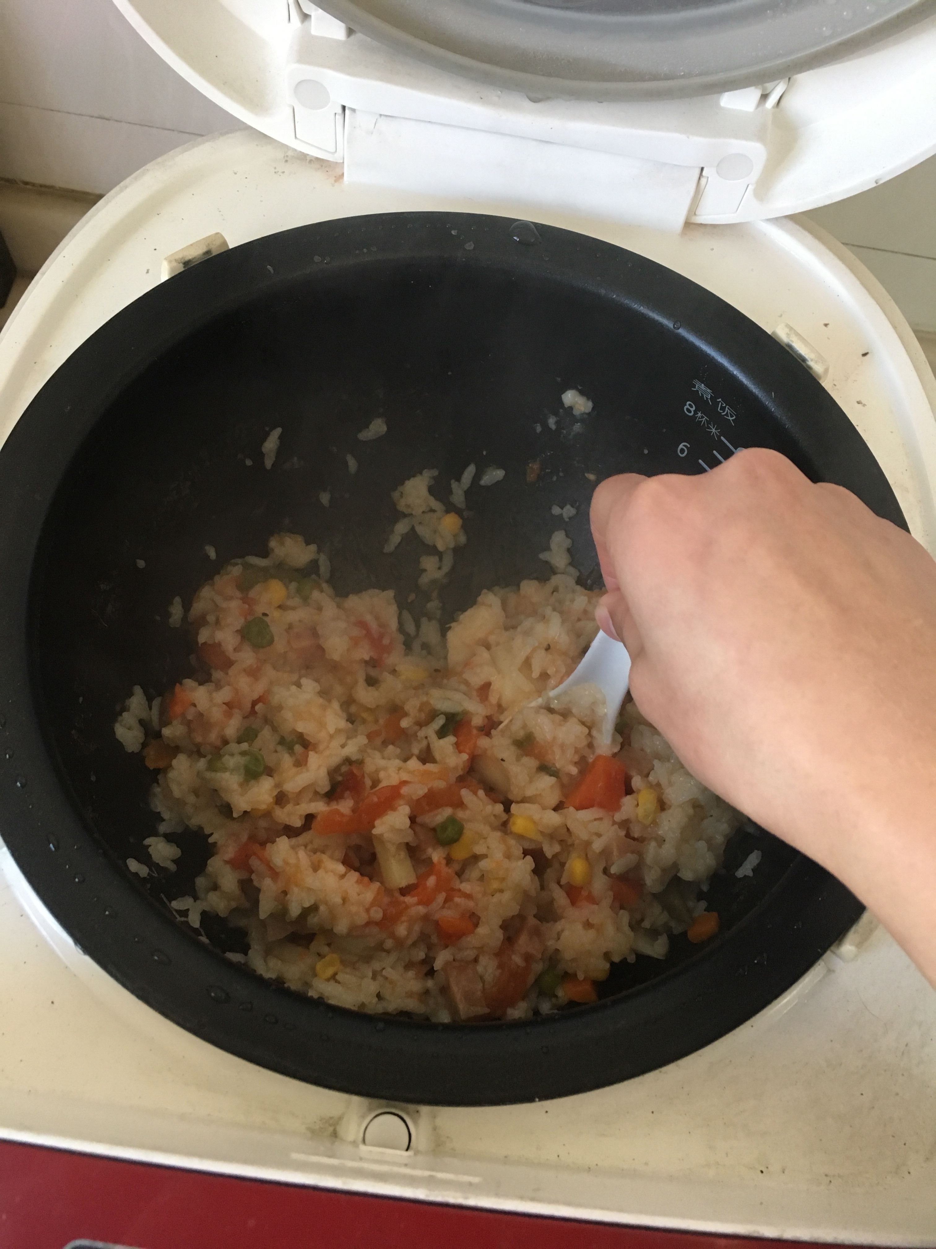 多多番茄燜焗飯的做法 步骤2