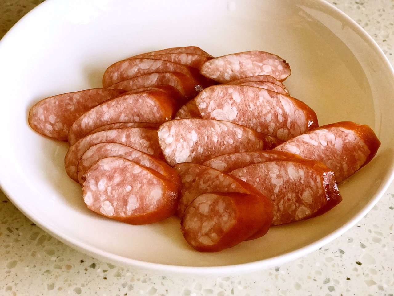 肉腸干煸花菜的做法 步骤2