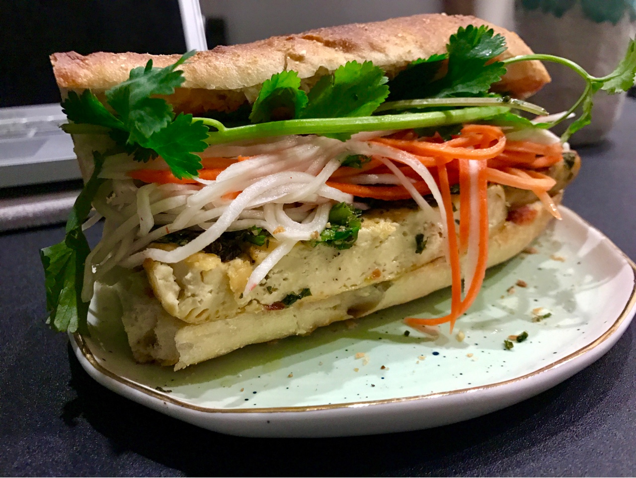 豆腐 Banh Mi 越南三明治的做法 步骤3