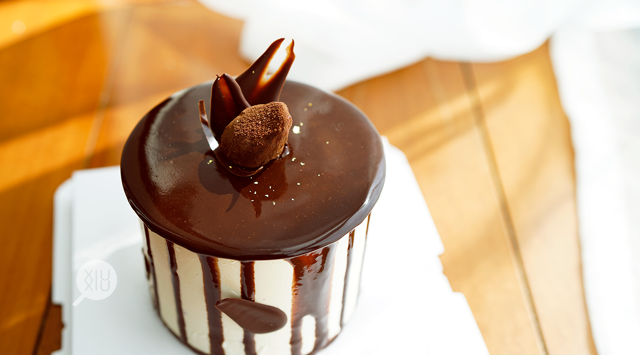 最適合情人節的愛心蛋糕，滿滿驚喜，濃濃愛意∼四重巧克力味，表白首選！的做法 步骤35
