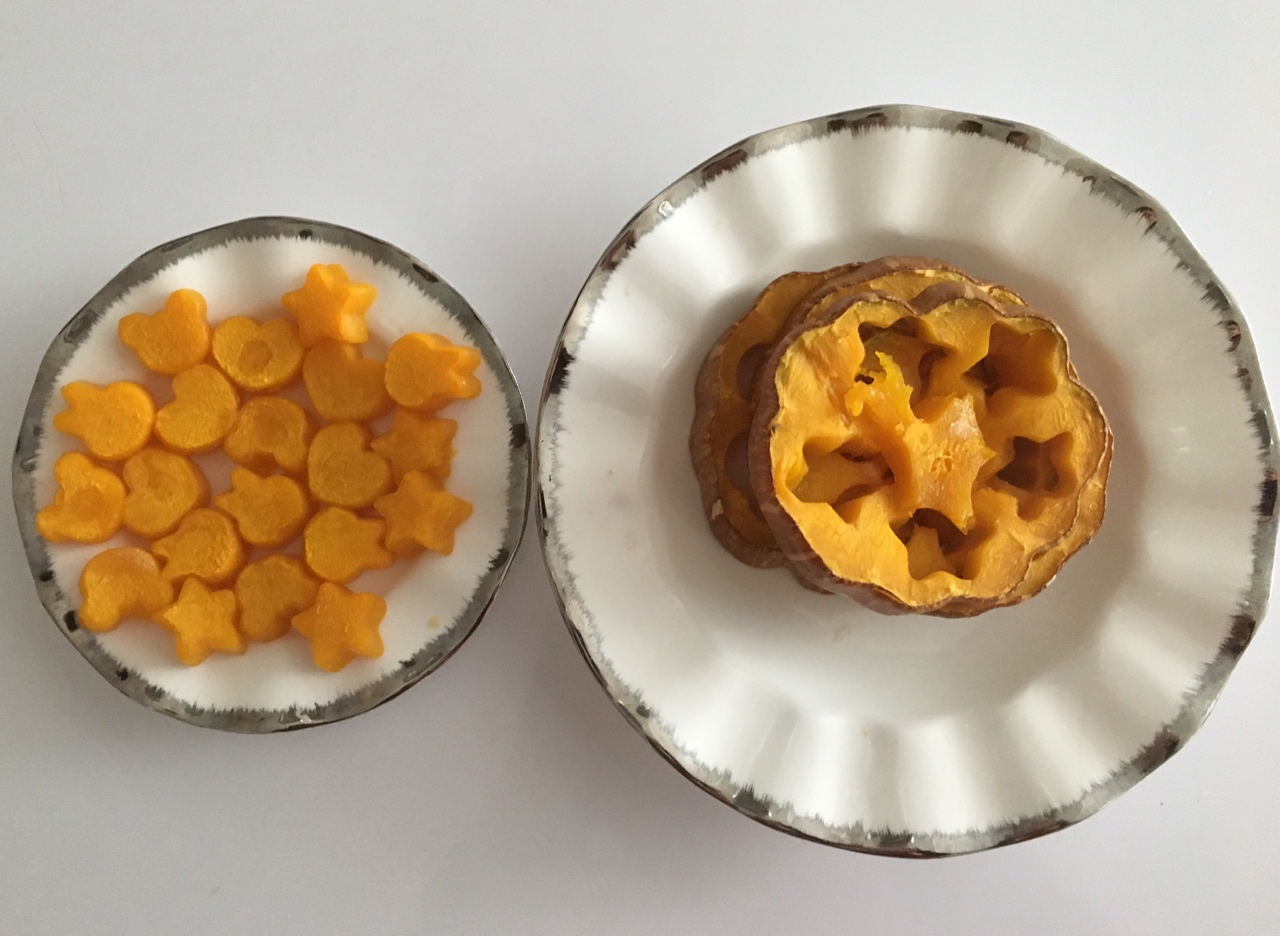 童餐 造型原味烤南瓜的做法 步骤5