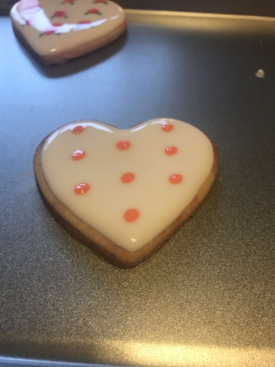 浪漫的情人節愛心小餅干的做法 步骤4