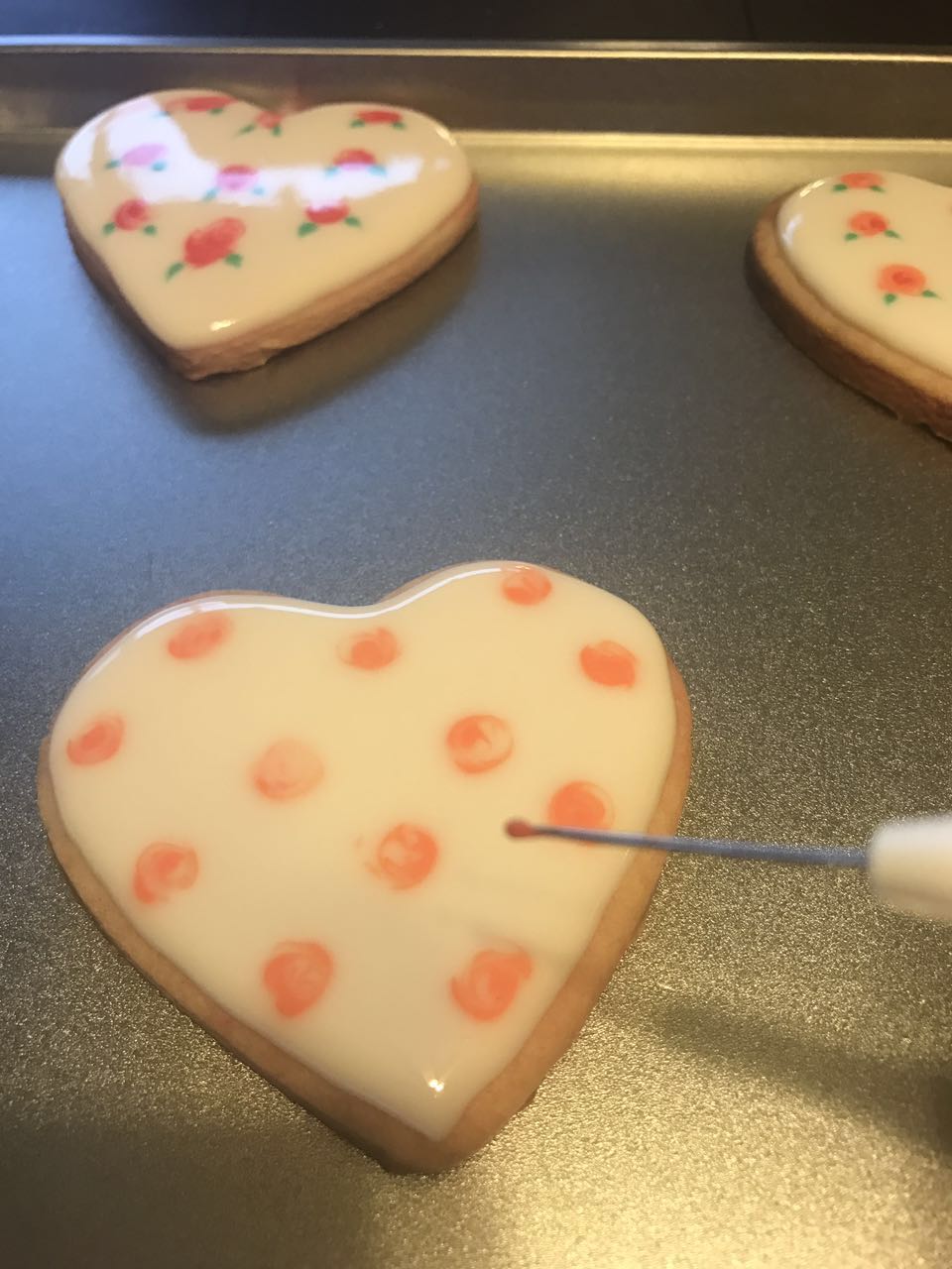 浪漫的情人節愛心小餅干的做法 步骤7