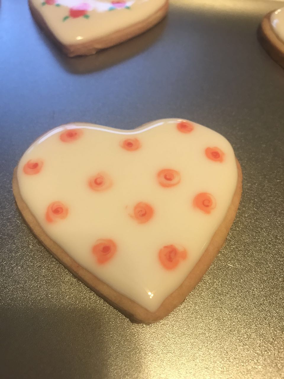 浪漫的情人節愛心小餅干的做法 步骤8