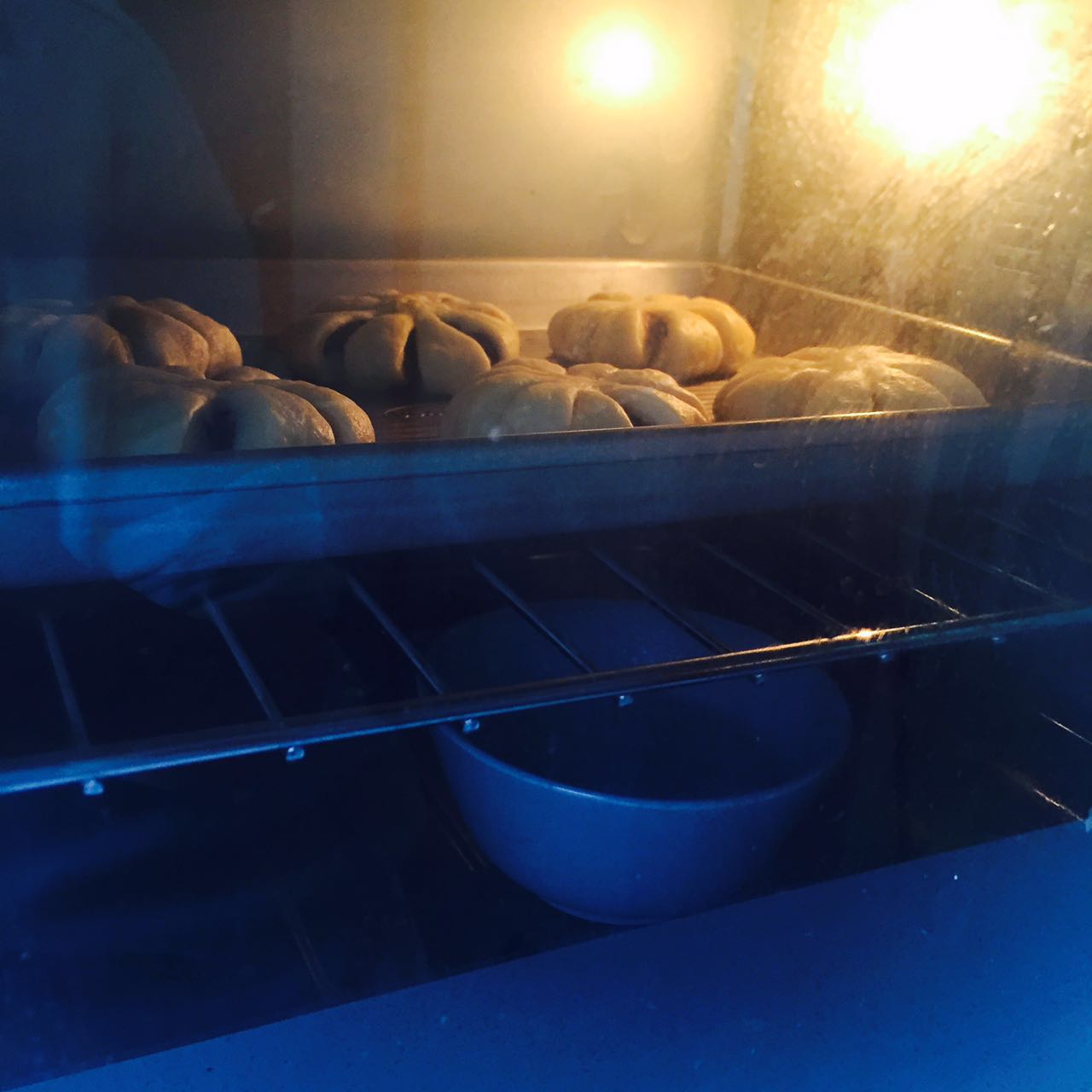 花式奶香豆沙面包（面包機版）的做法 步骤8