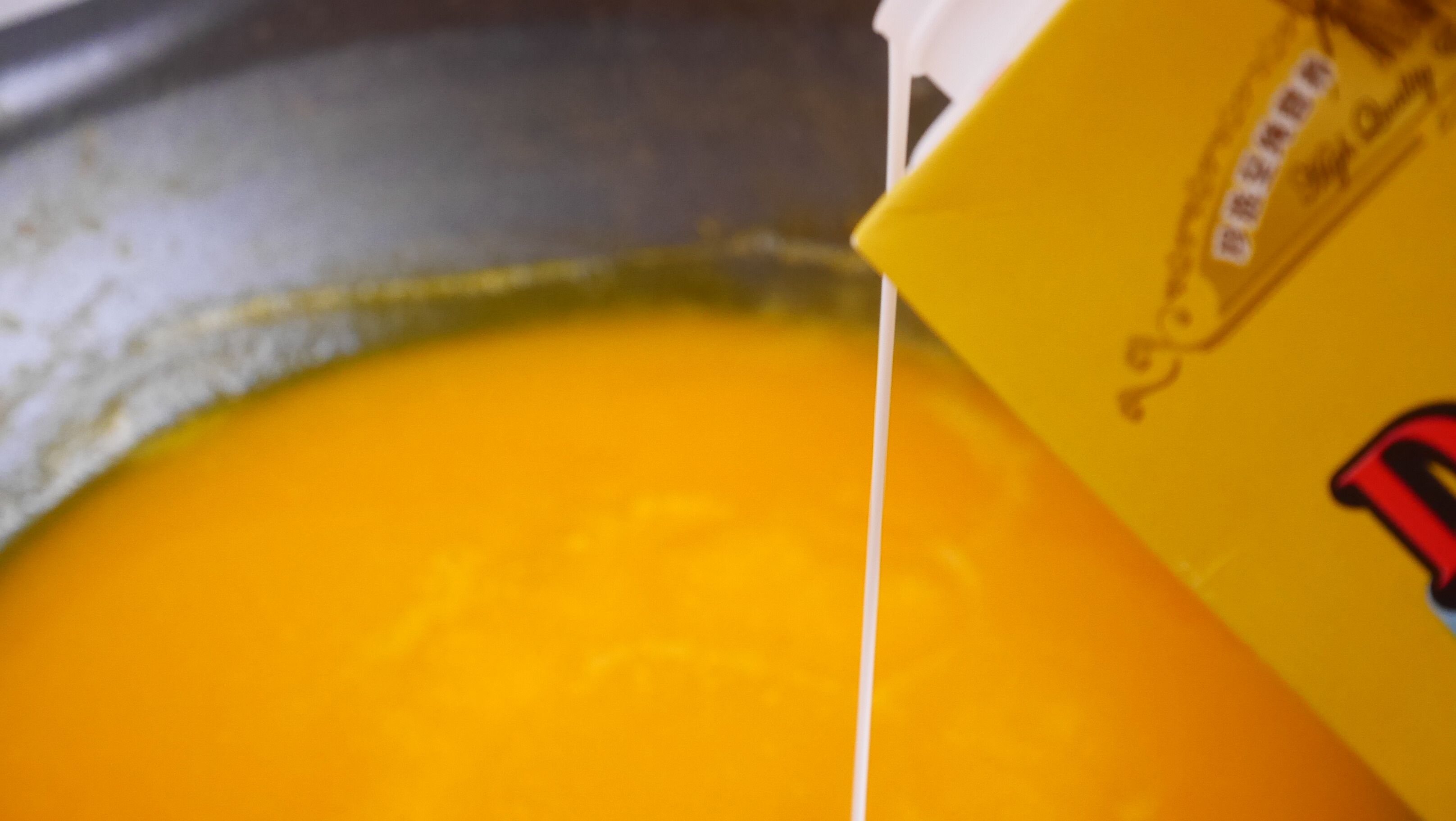 百里香奶油南瓜濃湯的做法 步骤7