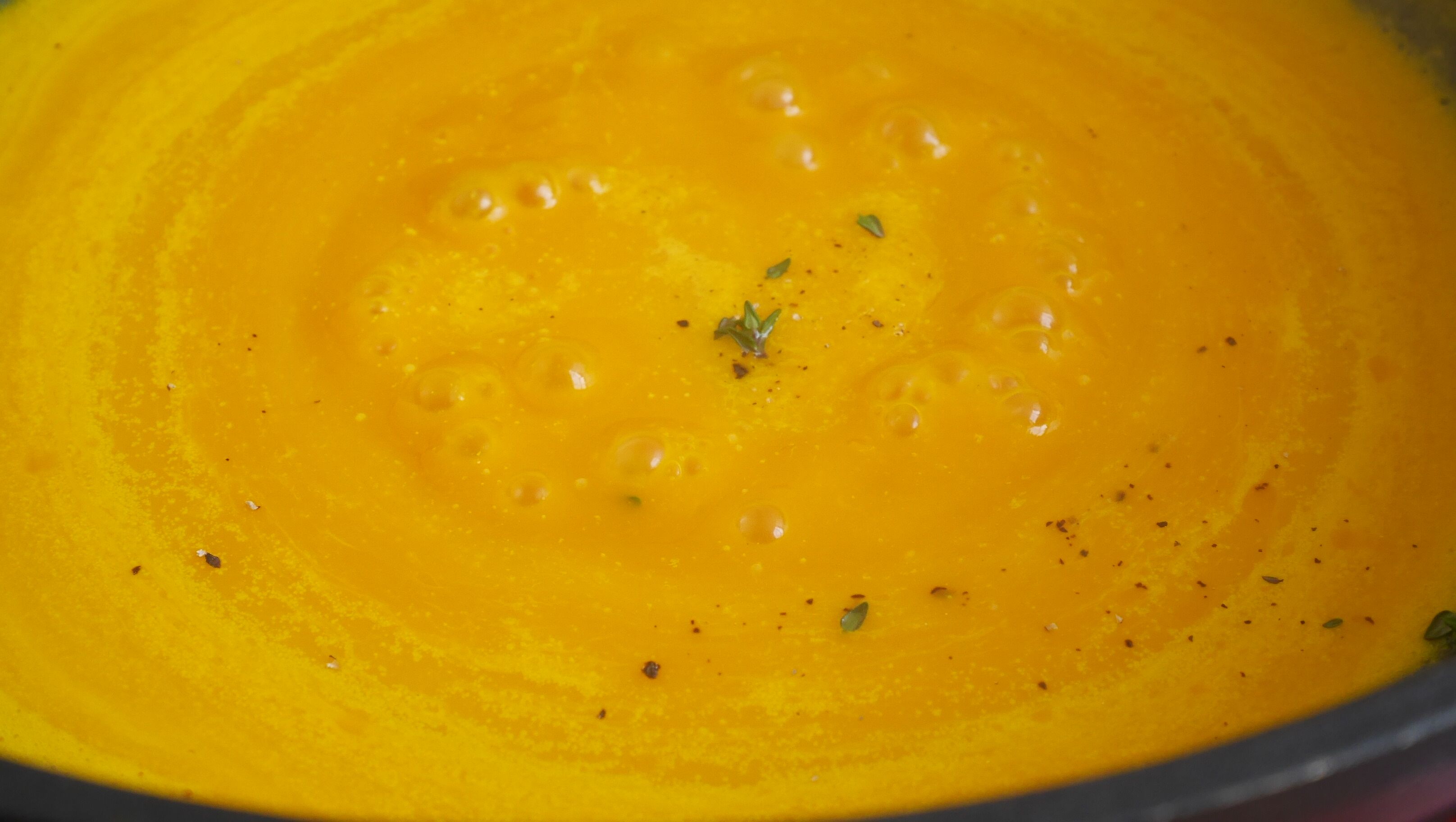 百里香奶油南瓜濃湯的做法 步骤9