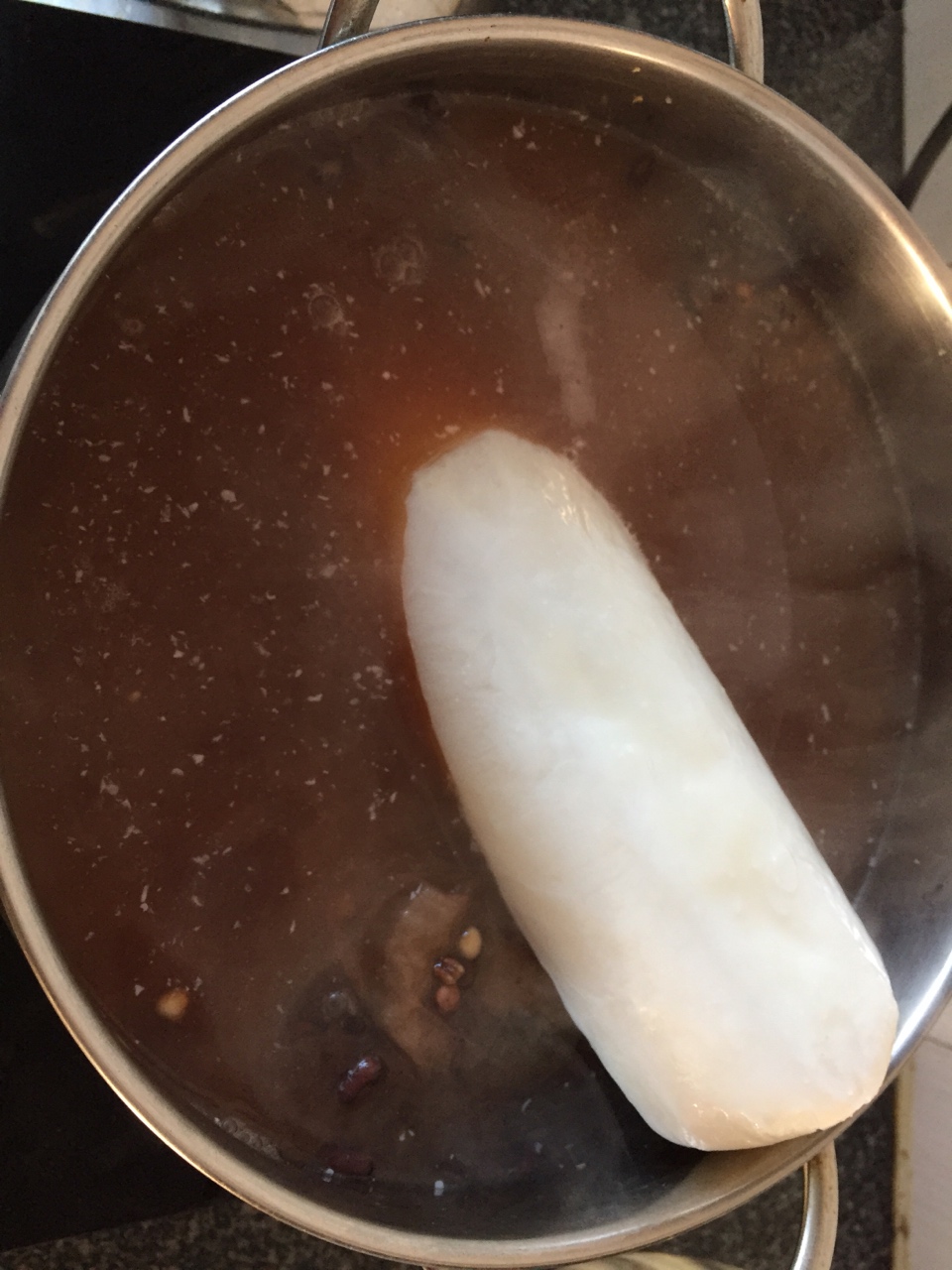 自制紅豆薏米奶茶的做法 步骤5