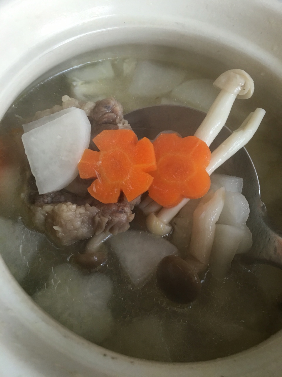 海鮮菇牛尾湯的做法 步骤3
