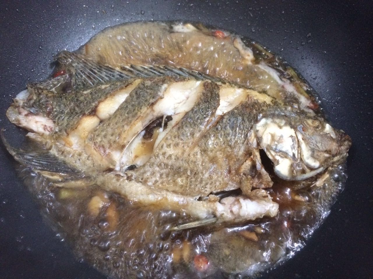 紅燒福壽魚的做法 步骤3