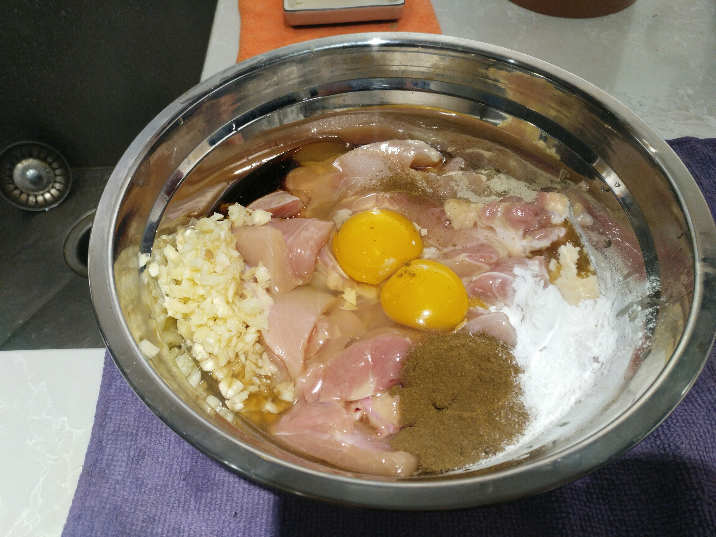 正宗台灣鹽酥雞的做法 步骤1