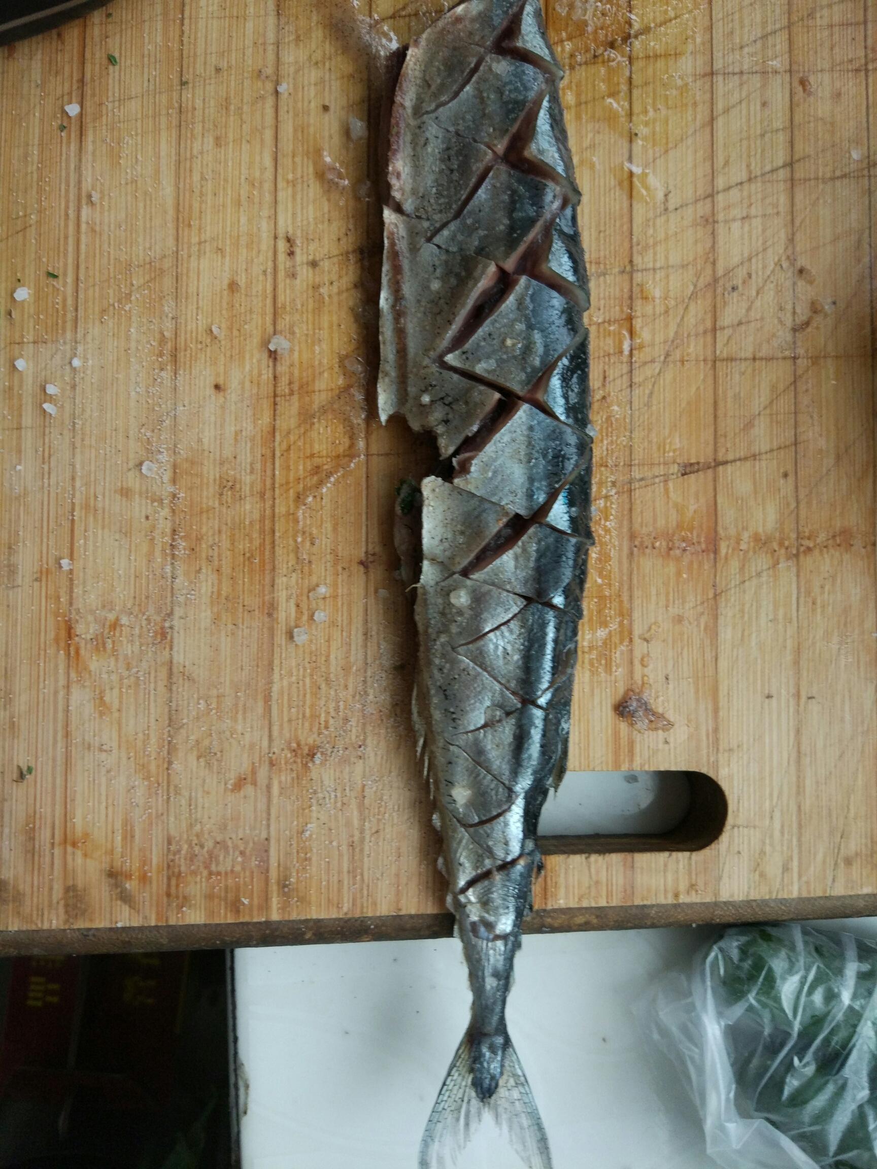 烤秋刀魚的做法 步骤4