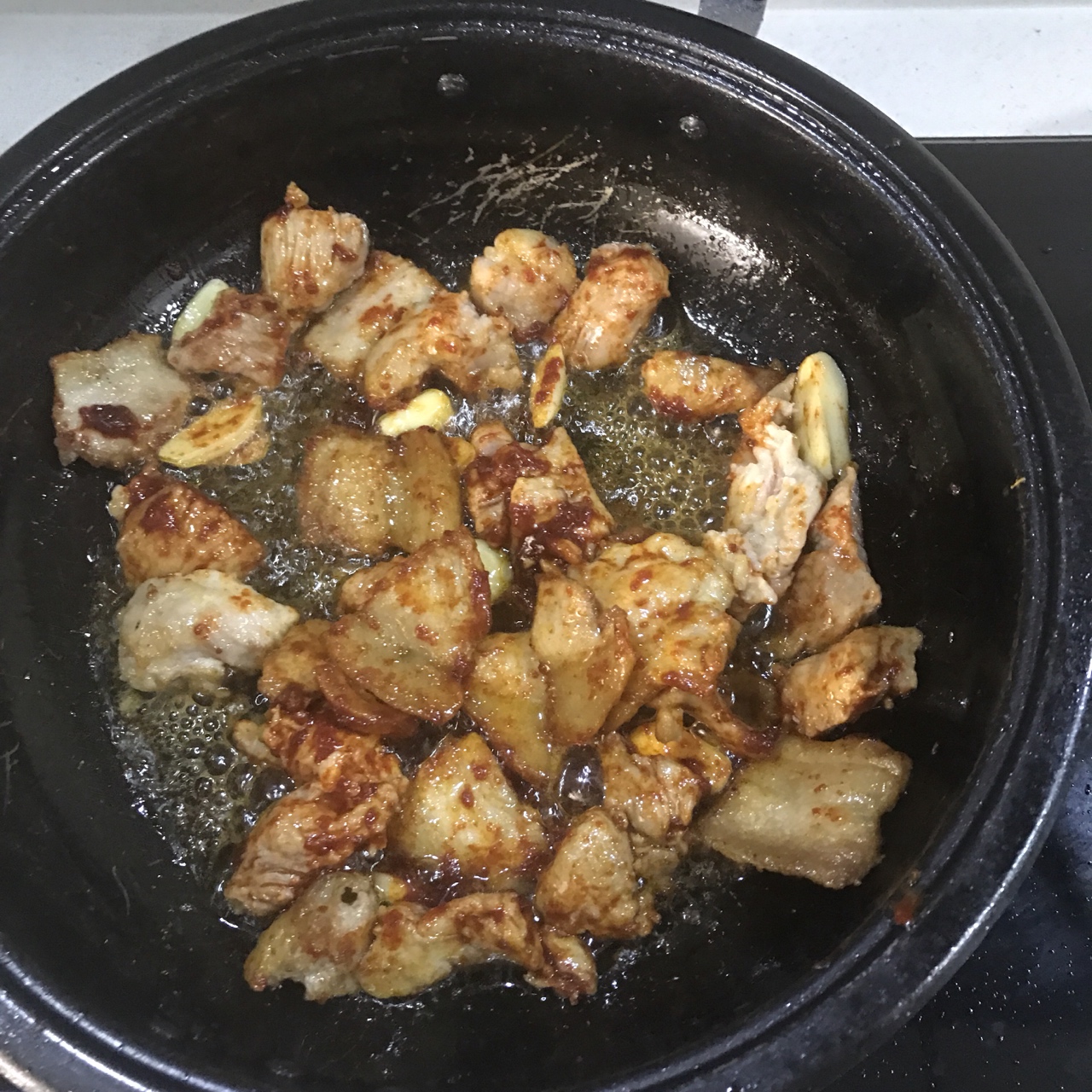 韓式泡菜五花肉鍋的做法 步骤5