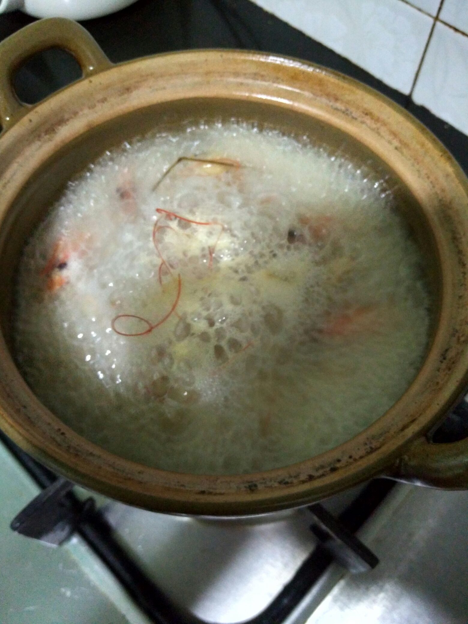 豆苗蝦球湯的做法 步骤5