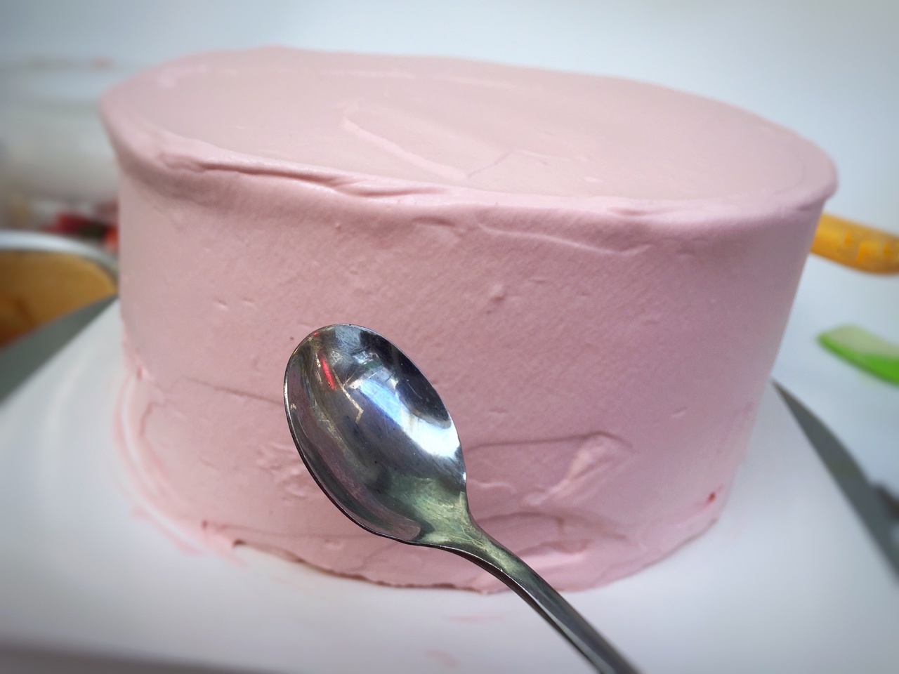 粉嫩少女❤️樹莓鮮花蛋糕（適合零基礎）的做法 步骤23