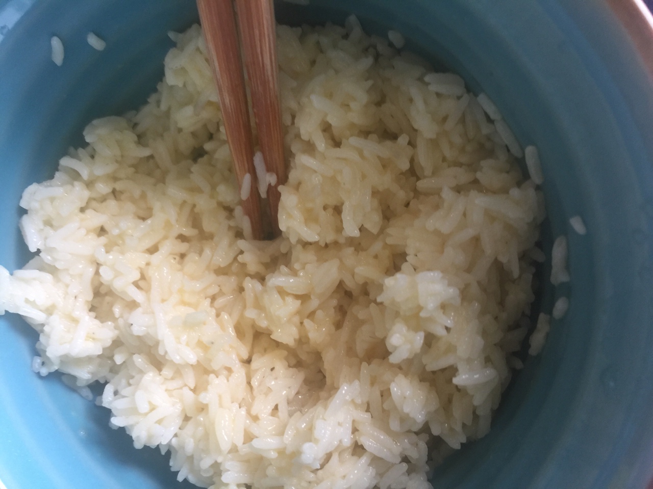 蠔油香菇姜米炒飯的做法 步骤2