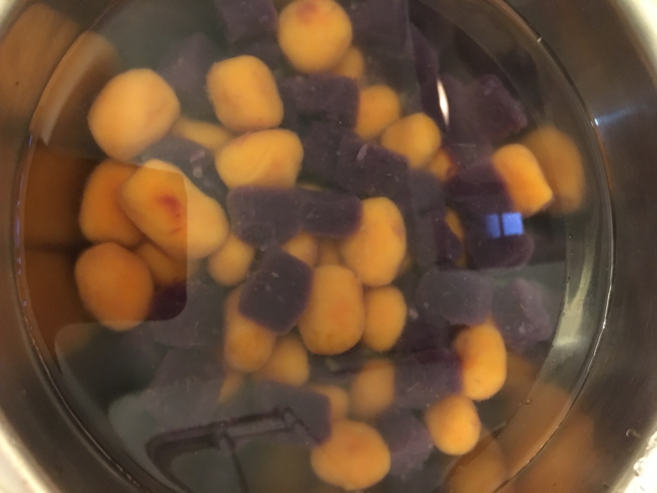 蜂蜜紫薯芋圓的做法 步骤18
