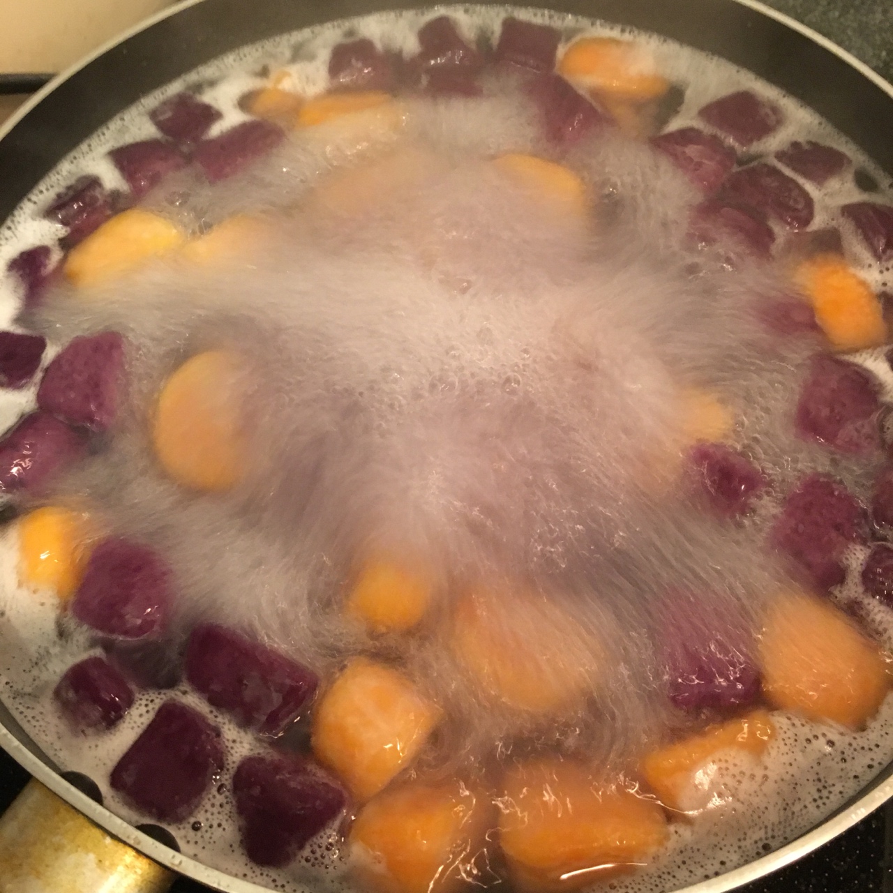 蜂蜜紫薯芋圓的做法 步骤17