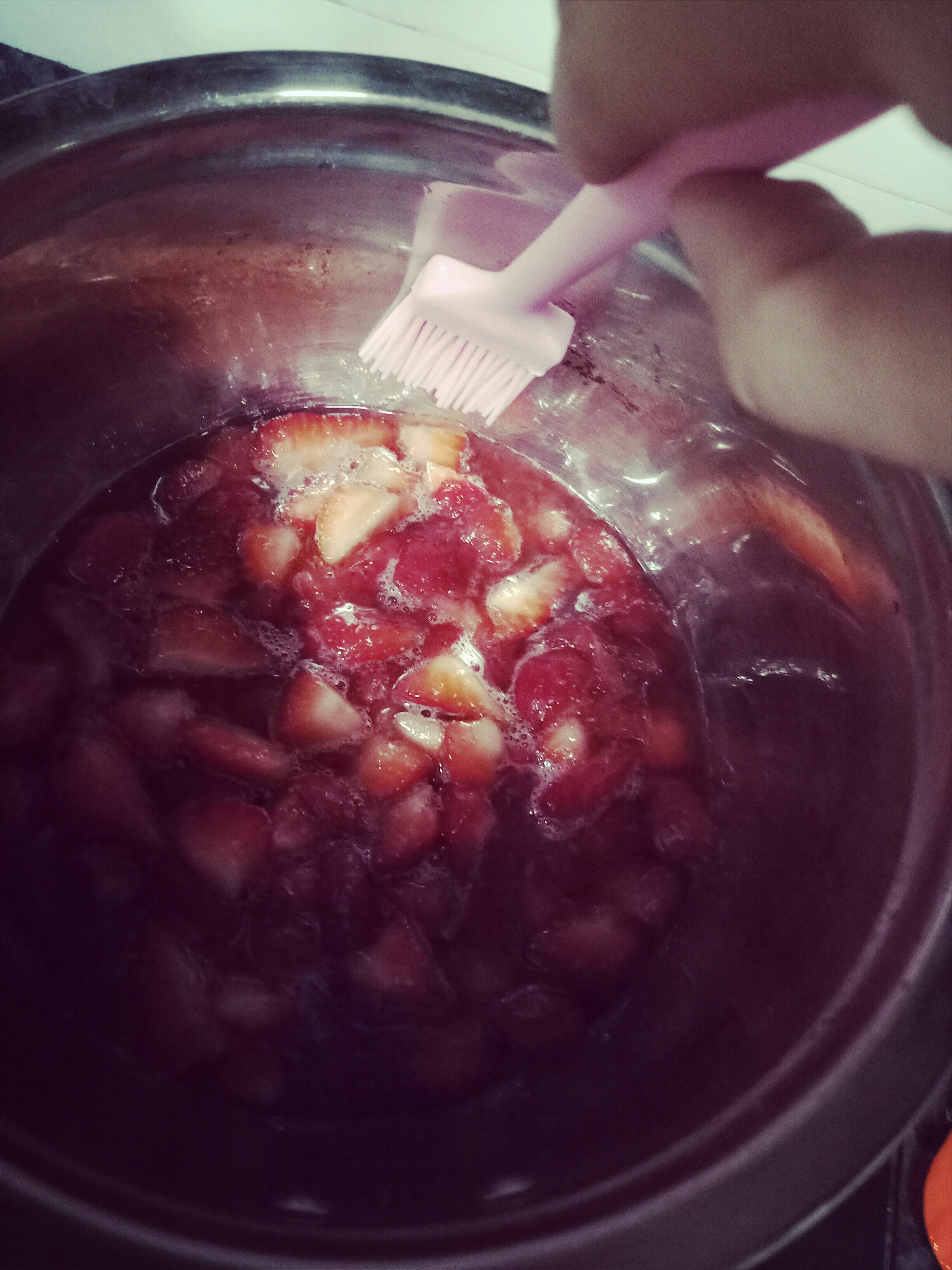 高顏值的草莓醬(無檸檬汁版)的做法 步骤6
