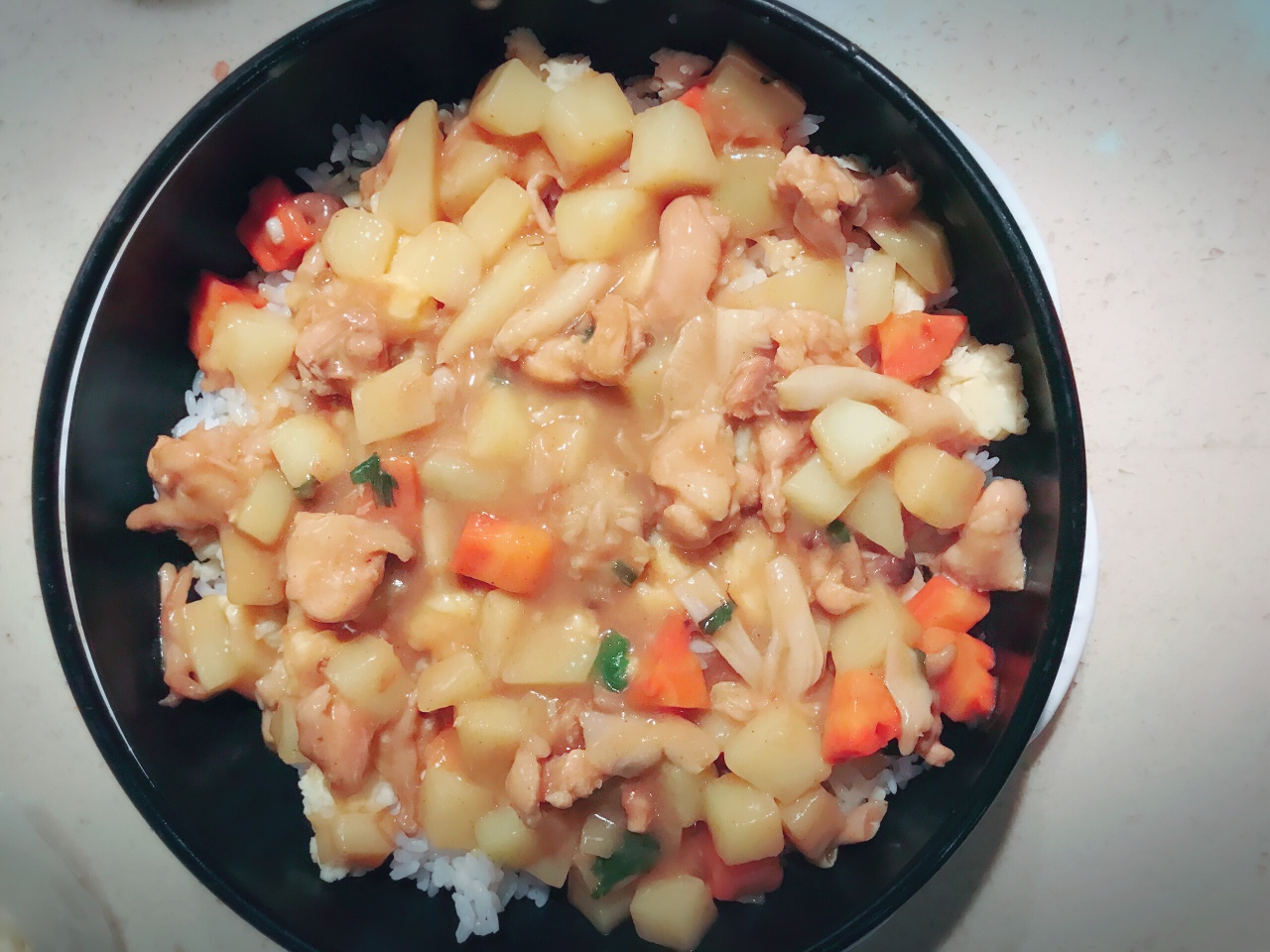 咖喱雞肉焗飯（超級拉絲）的做法 步骤6