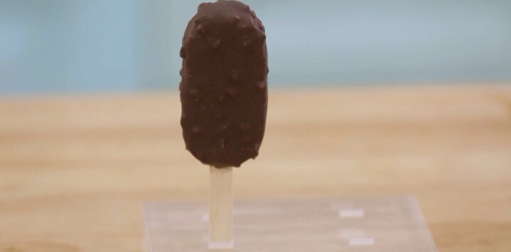 不用打發的脆皮巧克力冰淇淋的做法 步骤20