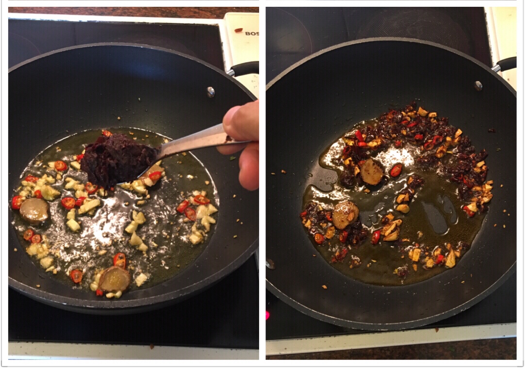 全素干鍋菜花的做法 步骤4