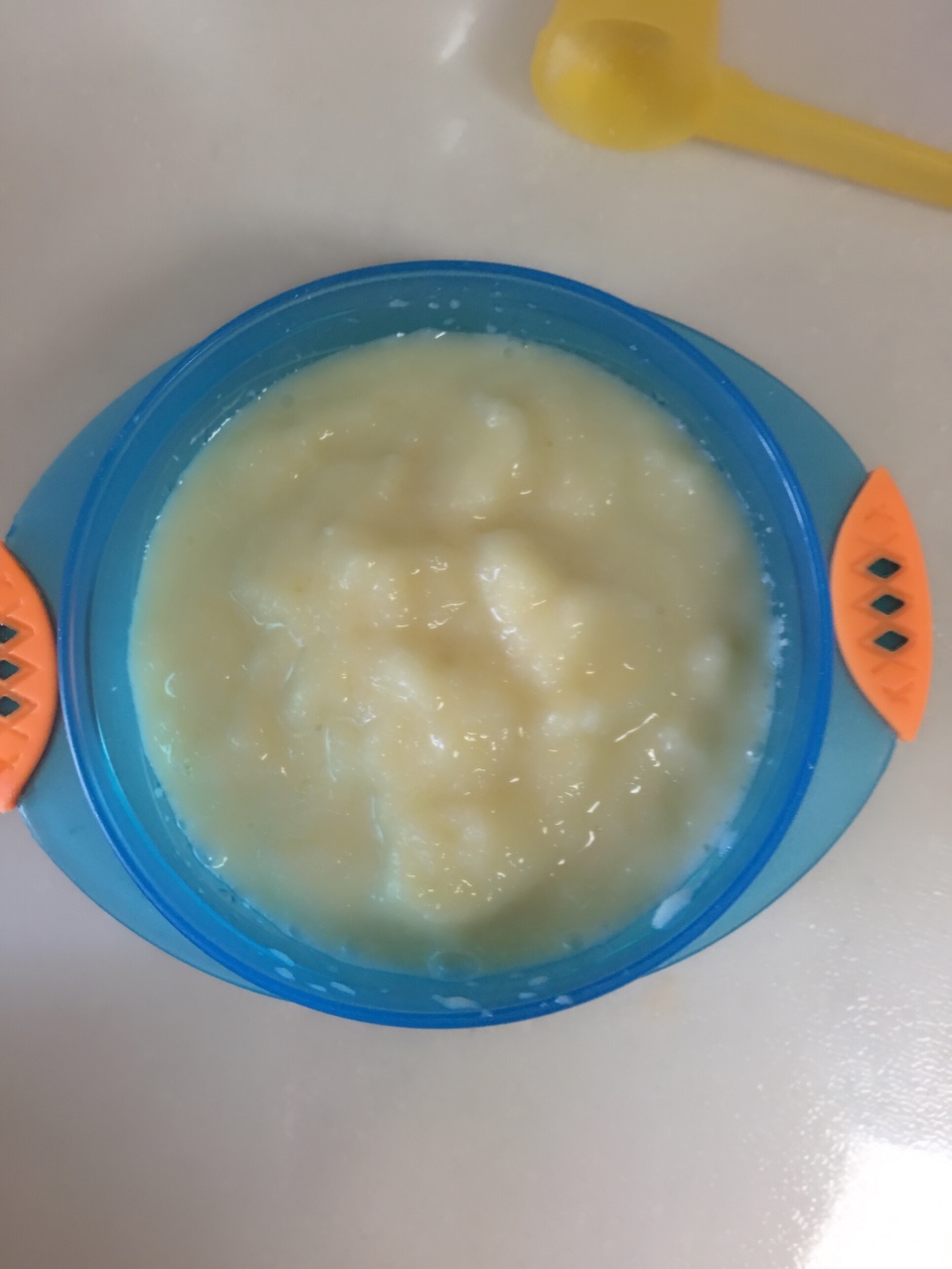 寶寶輔食︰蘋果泥米糊的做法 步骤4