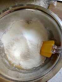 雲石/大理石餅干（低油低糖）的做法 步骤3