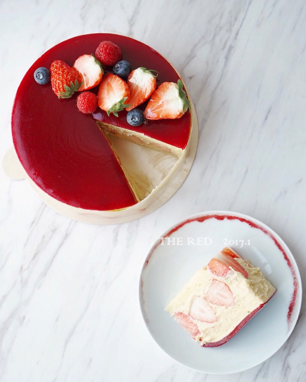 法式草莓蛋糕fraisier【廚studio 】課後作業帖的做法 步骤1