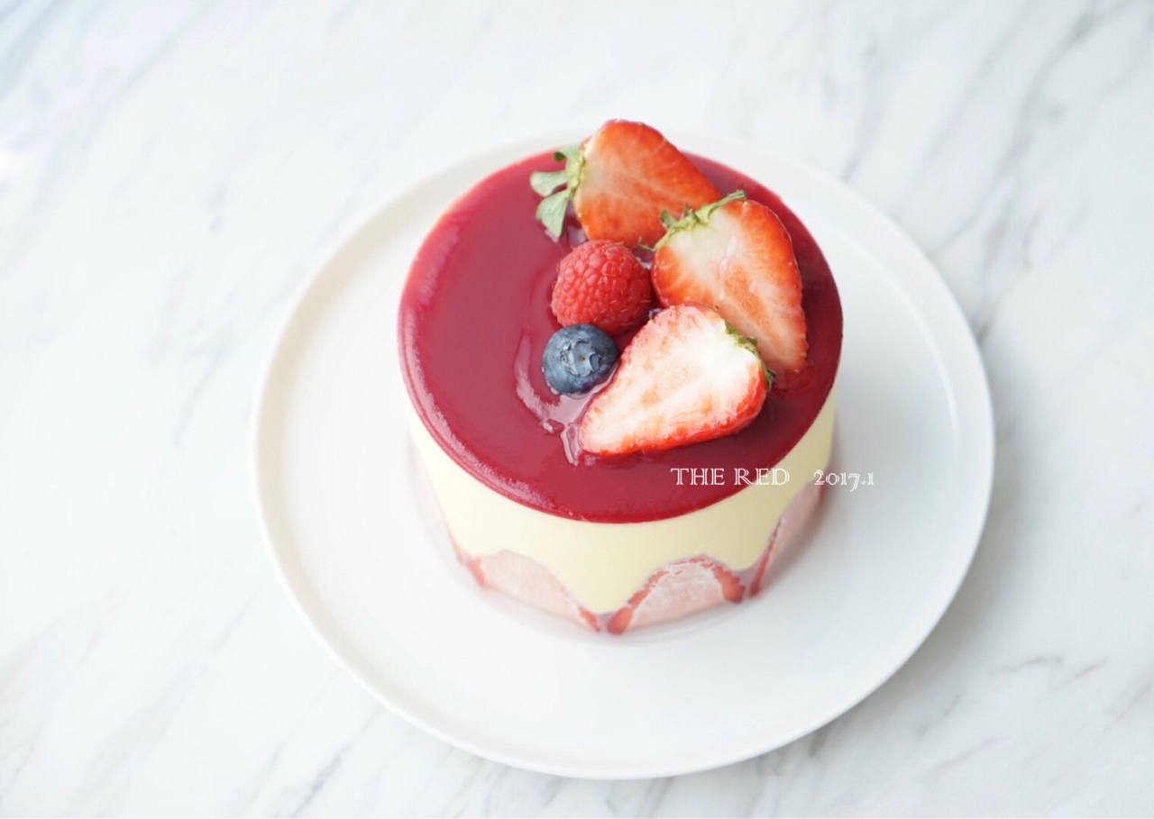 法式草莓蛋糕fraisier【廚studio 】課後作業帖的做法 步骤2