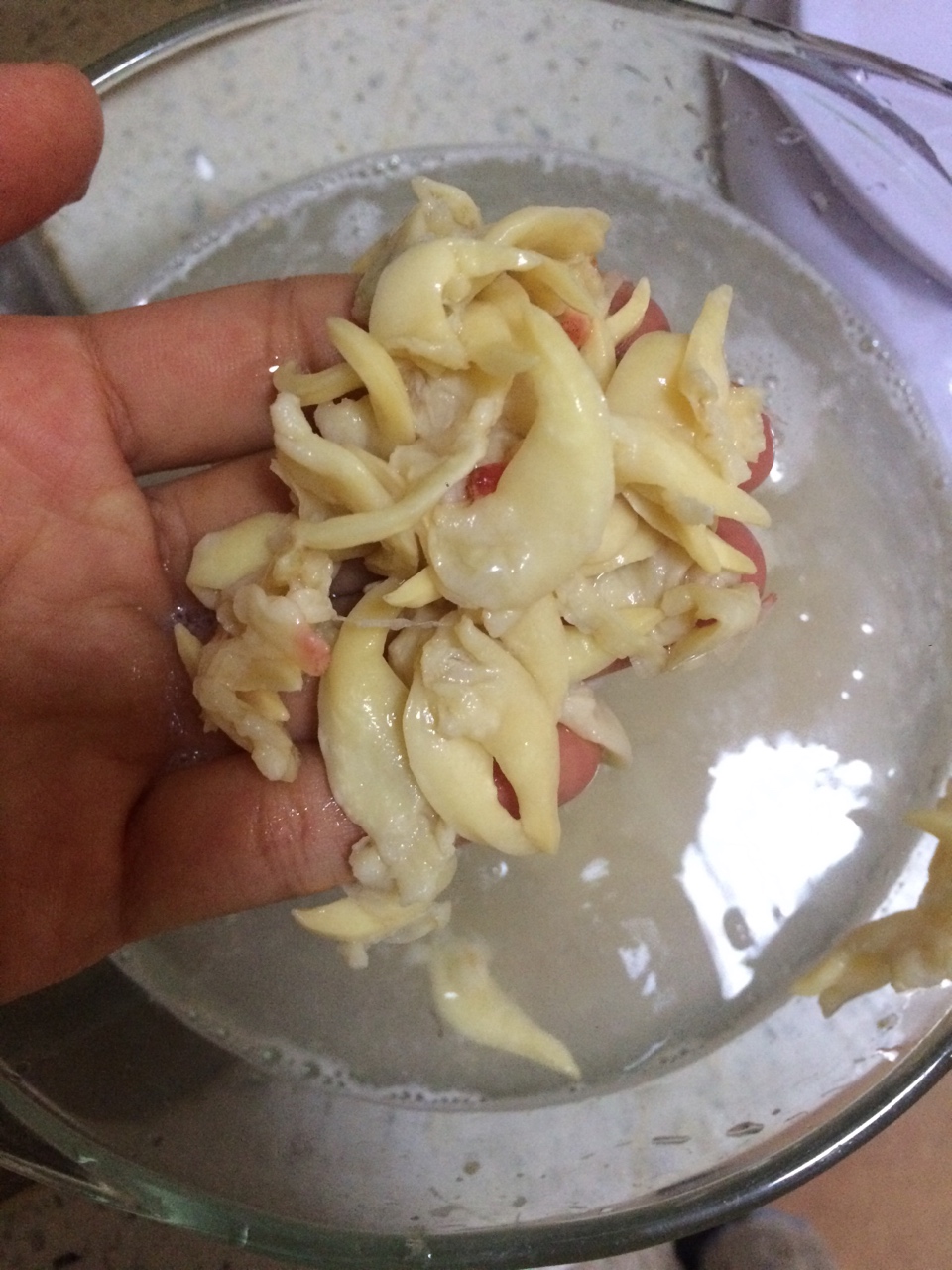 胡蘿卜香菇菠菜貝尖粥（蔬菜海鮮咸粥）的做法 步骤1
