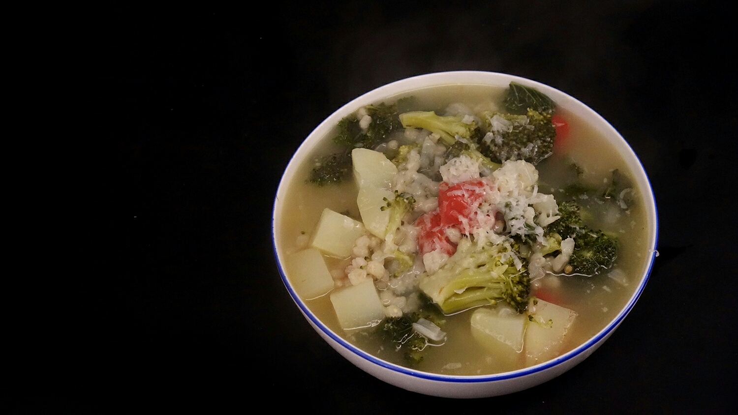 溫暖人心的冬季蔬菜湯的做法 步骤7