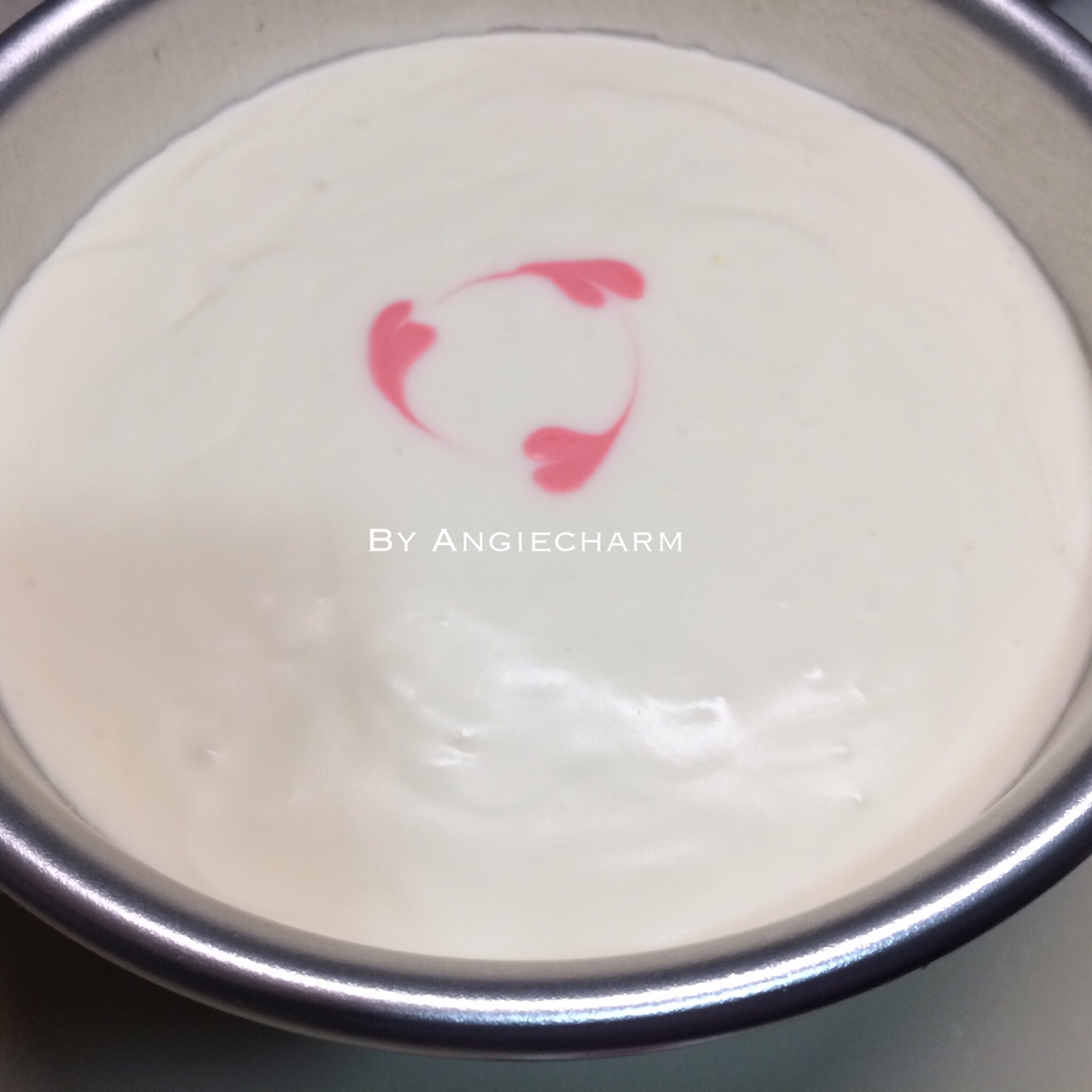 樹莓酸奶雙層慕斯的做法 步骤10