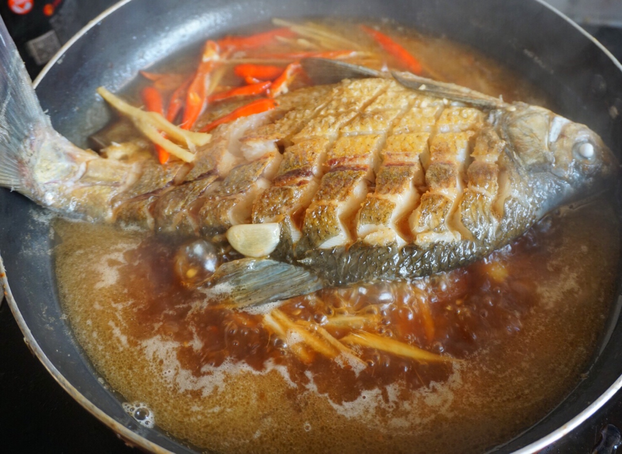 紅燒　魚的做法 步骤9